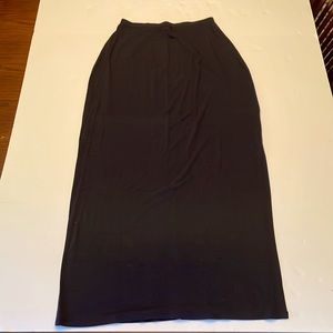Ann Taylor Black Maxi Skirt Size S